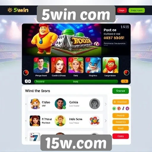 Interface do usuário no 5win com é intuitiva